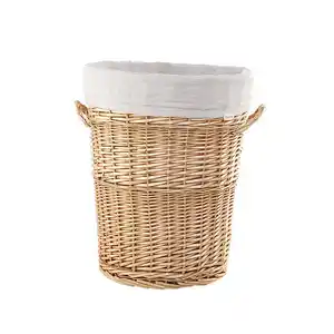 Alibaba integrity supplier high quality pp rattan basket - plastic wicker basket - half round pp rattan laundry basket