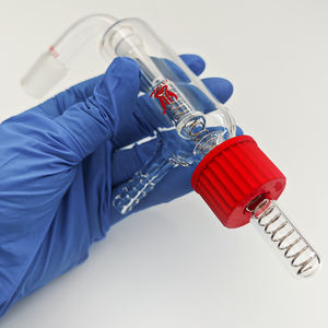 Burbujeador <span class=keywords><strong>de</strong></span> Succión Inversa Ajustable <span class=keywords><strong>de</strong></span> Vidrio Borosilicato <span class=keywords><strong>de</strong></span> Pared Gruesa con Junta Interna 19/22 <span class=keywords><strong>de</strong></span> Laboratorio CS Labglass, OEM - Product Image 3