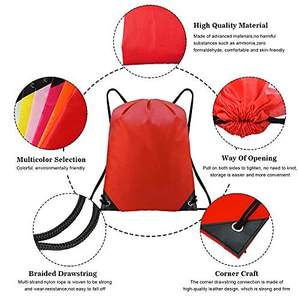 Factory Custom logo Size Soccer <b>Bag</b> Shoe <b>Bag</b> Cheap Full Color Printing <b>Waterproof</b> Nylon Sports <b>Drawstring</b> <b>Bag</b> - Product Image 5