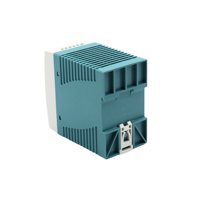 Alimentation à découpage MDR 10W-100W CE/FCC avec garantie de 2 ans, sortie simple AC-DC pour caméra de surveillance CCTV, montage sur rail DIN