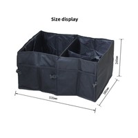 Boîte de rangement pour coffre de voiture, pliable, en tissu Oxford, fabriquée en Chine
