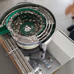 Alimentador Vibratório Rotativo Personalizado com Múltiplas Linhas, com PLC e Motor, em Aço Inoxidável para Peças Plásticas a Preço Acessível - Product Image 4