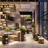 Desain Interior Restoran Kopi Mewah Modern Kustom, Furnitur Kafe yang Disesuaikan, Kustomisasi Ruang F&B Komersial Satu Atap