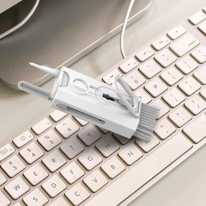 Brosse à poussière multifonction 8 en 1 et <span class=keywords><strong>extracteur</strong></span> de clés intégrés pour Air Pods Pro 2, stylo de nettoyage pour casque, nettoyeurs Dustbuster - Product Image 5