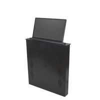 Ascenseur de moniteur électrique intelligent ultra-mince pour système de conférence vidéo et audio Ascenseur de télévision motorisé LCD avec fonction de traduction