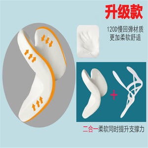 Almohada de Viaje en Forma de U OEM con Relleno de Algodón Puro y Soporte de Emulsión para Siestas en Avión y Alivio de la Columna Cervical - Product Image 4