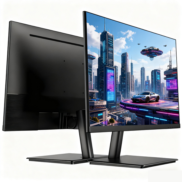 Borderless Professional Curved 2K 4K 24/27/32 Inch IPS LED Gaming Monitor 165Hz DP 120% SRGB 2ms Response Time Built-in Speaker