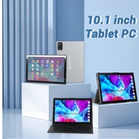 Tablette de jeu 10,1 pouces Octa Core pour enfants, Android WiFi 16 Go + 512 Go, 4G Double SIM 5G avec clavier et stylet pour le divertissement