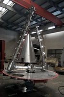 Prix de fabrication précis pas cher populaire mélangeur à Double vis en acier inoxydable mélangeur à vis mélangeur Nauta