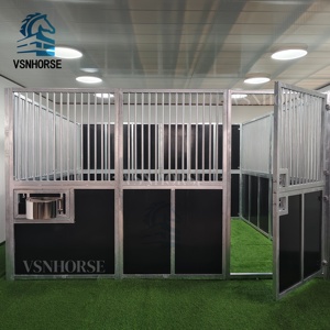 경제적인 모듈식 말 마구간 패널 휴대용 구조물 간편 조립 야외 승마장에 이상적 - Product Image 6
