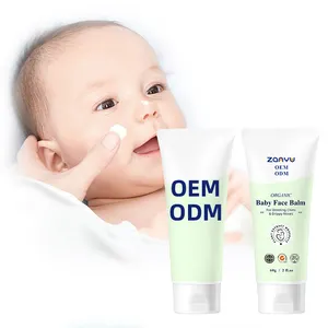 OEM ODM 60g多功能有机婴儿香油舒缓软膏，用于流口水和滴鼻涕