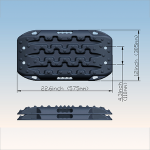 Тяговые доски, парные рекуперационные дорожки, тяговый Коврик Для Джип-грязи, песка, снеговых накладок-черный аварийный шинный Тяговый прибор - Product Image 6