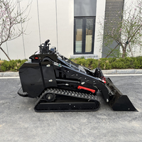 Minipala caricatrice diesel Kubota Euro 5 EPA HKV8000 con trinciatrice forestale e falciatrice
