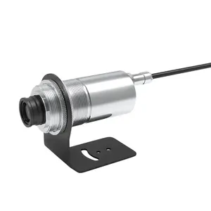 Transmissor de temperatura sem contato RS485 4-20mA 50-500CC Laser coaxial Sensor de temperatura infravermelho online