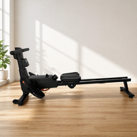 Máquina de Remo Plegable para Ahorrar Espacio, Uso Doméstico, Remo Magnético, Equipo de Fitness Interior, Máquina Compacta de Entrenamiento Cardiovascular