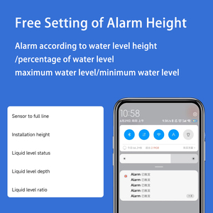 EPTTECH TLC-2206 Haushalts-Fernüberwachung mit Kontinuierlicher Messung WLAN-Tankmonitor mit Alarm Tankfüllstandsensor - Product Image 5
