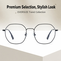 Lunettes hexagonales photochromiques pour femmes et hommes, verres de transition, protection UV, vente en gros OEM