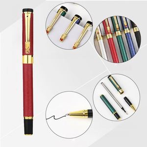 Stylo Métallique de Luxe Nouveauté avec Clip Dragon - Cadeau d'Affaires Personnalisable Encre Noire/Bleue 1,0 mm pour Bureau et École - Product Image 4