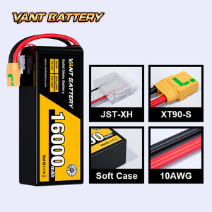 VANT 반고체 배터리 6S/12S 22.2V 12000 16000 23000 26000 29000 32500 35000mAh, 15/18인치 FPV용 리튬이온 배터리 - Product Image 3