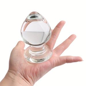 Juguete Anal de Cristal Grande Color Dorado, Expansor Anal, Estimulador Anal para Adultos - Product Image 4