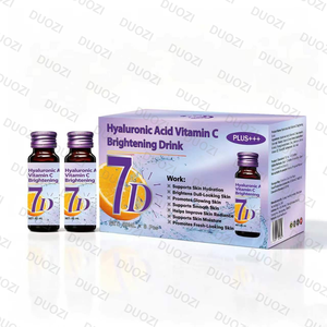 DUOZI Boisson Éclaircissante à l'Acide Hyaluronique et Vitamine C 90ml Liquide Oral Sans Gluten Non-OGM Hydratant Antioxydant pour la Peau - Product Image 2