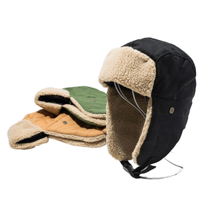 Gorro de Aviador Unisex de Invierno de Marca Propia, Gorro de Piloto con Forro Polar Cálido, Gorro de Trapper para Deportes al Aire Libre Resistente al Viento para Clima Frío - Product Image 4