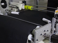 Solution Économique de Travail Machine à Coudre Automatique pour Tapis de Sol Intégration de la Coupe et de la Couture pour la Production de Tapis Personnalisés