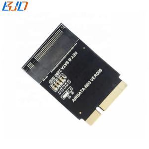 محول بطاقة 17+7 سن إلى <span class=keywords><strong>M</strong></span>.<span class=keywords><strong>2</strong></span> NGFF M2 SATA SSD لأجهزة ماك بوك اير 2012 طراز A1465 A1466 A1466 A1465 MD223 MD224 MD231 MD232 - Product Image 4