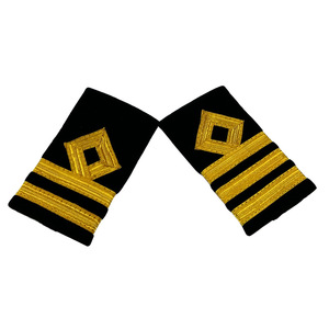 Epaulettes Suaves de Capitán Marino, Epaulettes con Ancla Marina, Uniformes Personalizables, Epaulettes con Cinta India - Product Image 6