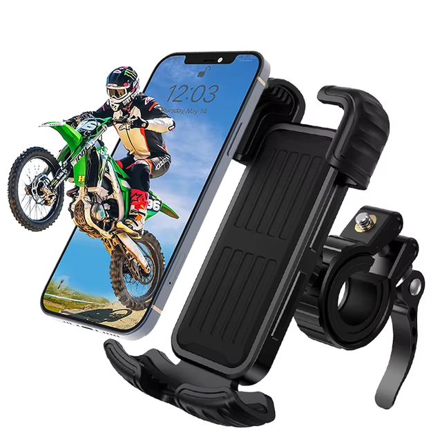 Universal Phone Holder Stand Secure Motorcycle Accessories Mobile Holder for Bike