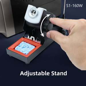Station de soudage compatible avec les poignées T245/T115/T210, tête en <span class=keywords><strong>fer</strong></span> à chauffage rapide pour réparation de circuits imprimés - Product Image 5