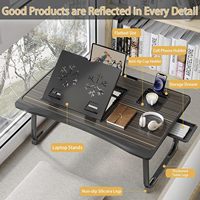 Combohome Meilleur Portable En Bois Maison Pliable Ordinateur Portable Table Notebook Étude Ordinateur Portable Stand Bureau pour Lit Canapé