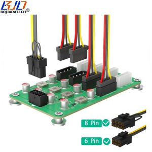 <span class=keywords><strong>Entrada</strong></span> de 12V ATX de 8 pines a 4 Molex de 4 pines + conector de 4*5 pines (5V/12V 3A) adaptador de corriente para PSU de ordenador y HDD <span class=keywords><strong>SATA</strong></span> de 2,5 "3,5" en Stock - Product Image 5