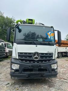 Bomba de Concreto Montada en Camión Zoomlion Diésel Usada de Alta Calidad 2020, 62m, con Motor de 120/180m/h sobre Chasis Benz - Product Image 2
