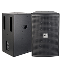 TR12 Enceinte audio professionnelle simple 12 "Système de sonorisation karaoké avec fonctions de divertissement Enceinte de scène passive