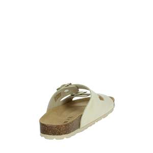 Sandali piatti da donna Grnlund color crema, taglia 40, comodi slip-on - Product Image 3