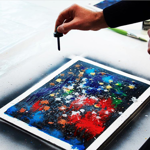 Winsor Newton 30ml Liquitex juego de Tinta acrílica profesional 55 colores para lienzo pintura artista pintura al óleo - Product Image 4