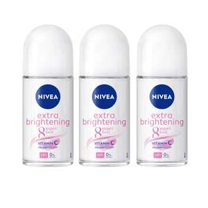 NIVEA Extra Brightening 8 Super Food Vitamina C Colágeno Booster Sin alcohol 48HR Protección contra el olor Desodorante Antitranspirante - Product Image 1