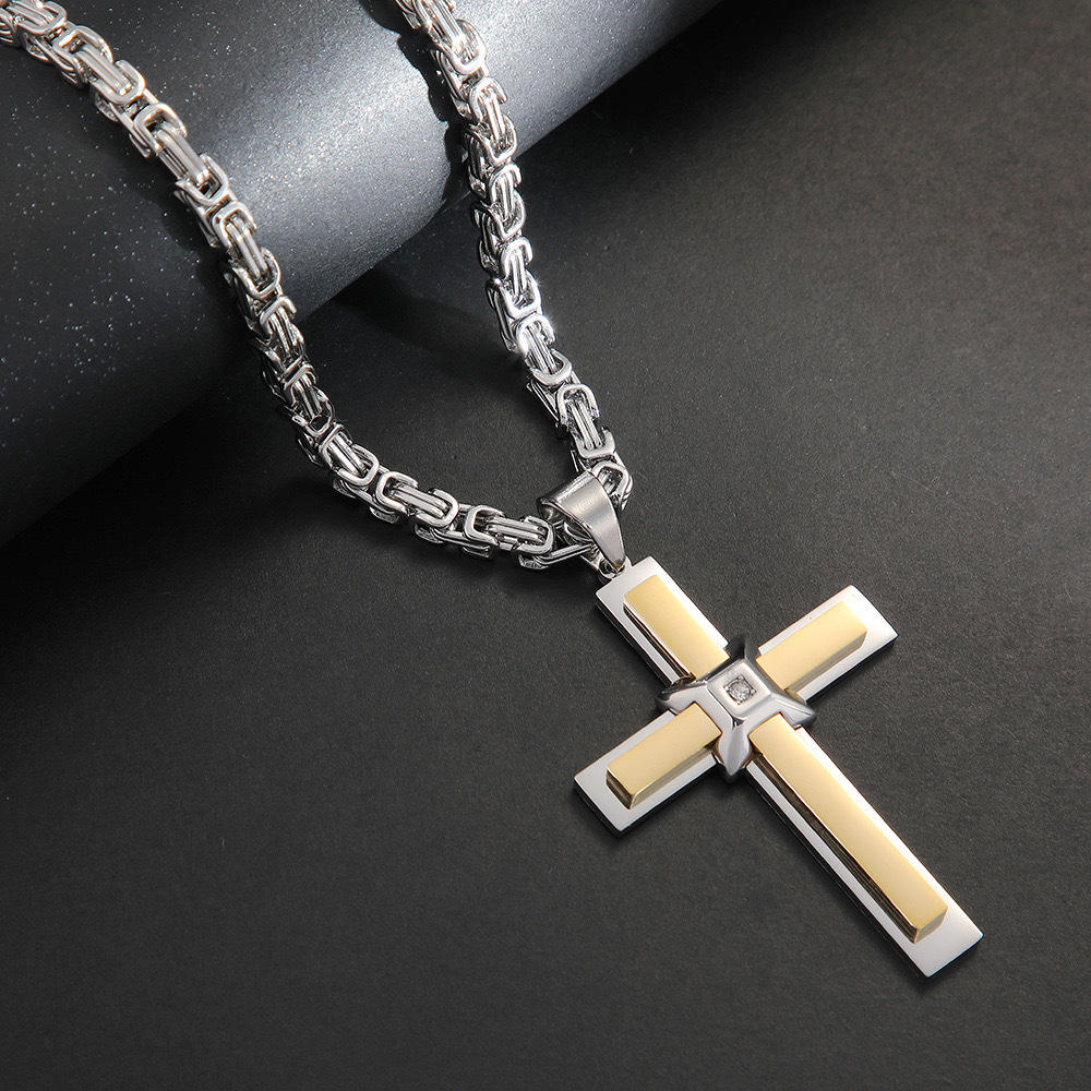 สร้อยคอเงินสีทอง