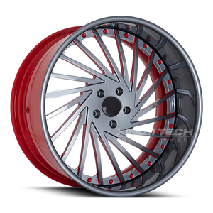 ล้อฟอร์จขอบลึกแบบหลายก้านสีเงินสั่งทำพิเศษ XINLAI ขนาด 19 นิ้ว 5x112 5x114.3 สำหรับรถกระบะและรถ SUV ระดับหรู - Product Image 4