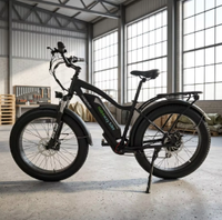 Yozma in 10 Moto tout-terrain électrique 500W 48V10.4Ah Autonomie supérieure à 60 km Batterie au lithium en alliage d'aluminium Légère Vélo à pneus larges 7 vitesses