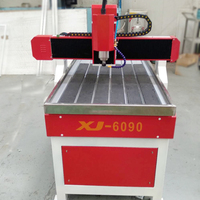 Routeur CNC d'occasion pas cher 600x900mm taille 6090 2x3 pieds 3d avec rotatif 4 axes