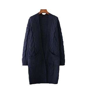 <span class=keywords><strong>Cardigan</strong></span> Invernale da <span class=keywords><strong>Donna</strong></span>, Lunghezza Regolare, Stile Casual e Comodo, con Tasche, Caldo e Confortevole, con Ricami - Product Image 6