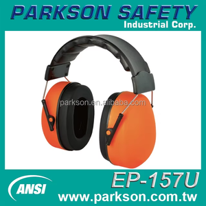 Orejeras de Protección Auditiva Modernas de Taiwán EP-157U, Color Amarillo, Ligeras, Cómodas, Reducción de Ruido, Certificación ANSI, 26 dB - Product Image 2