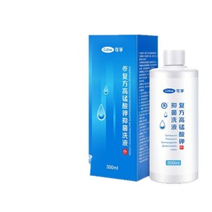 Loción Bacteriostática de Permanganato de Potasio Compuesto Cofoe 300ml Para Uso Externo - Product Image 1