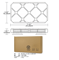 Barra de Luces LED Estroboscópicas de Advertencia, 48 LED, Mini, Impermeable, para Emergencias, Seguridad, Vehículos, Iluminación Exterior, Luces Intermitentes Amarillas