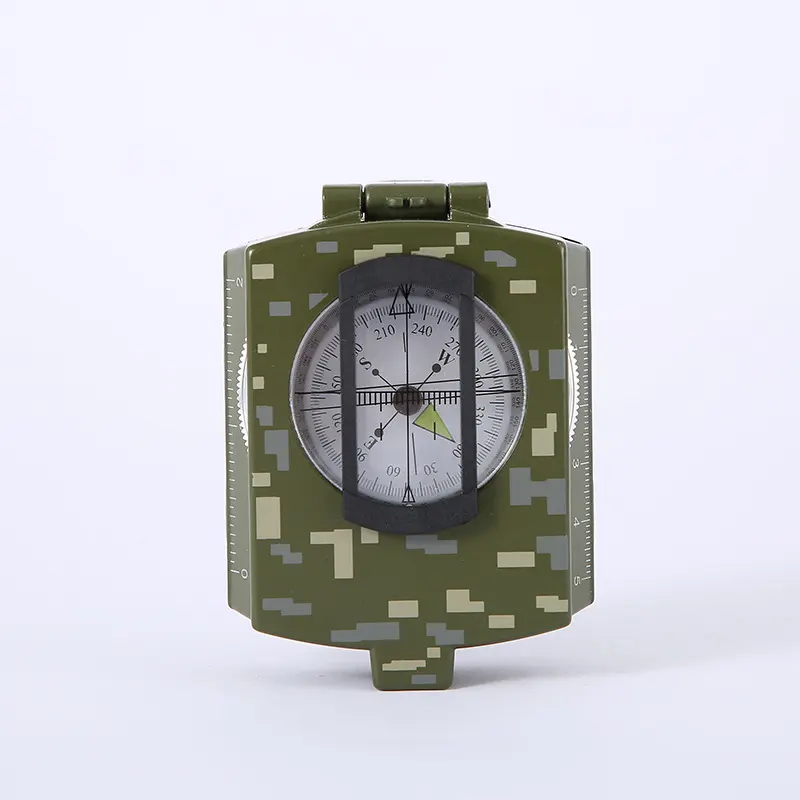 Multifunctional Lensatic Compass Tactical Compass and Waterproof Metal Sighting Navigation Compass with Carry Bag