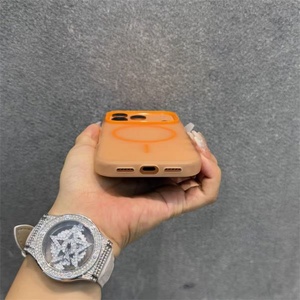 Camera <b>Lens</b> <b>Protector</b> Phone case Matte for iphone 17 air 16 15 14 13 Candy Color,for iphone 17 Pro case Completely Orange - Product Image 4