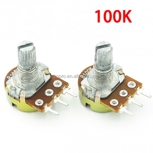 Potenziometro Singolo ZOPRO WH148 (Modello 0510258) con Manopola da 15mm B10K 5/10/20/50/100K <span class=keywords><strong>3</strong></span> Terminali per Dispositivi Elettronici - Product Image 3