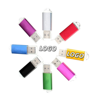 Flashdisk Metal USB 2.0 X616 64 GB, Flashdisk 128 GB Tahan Air, Pen Drive 16 GB, USB Key 4 GB 8 GB, Pendrive 32 GB
